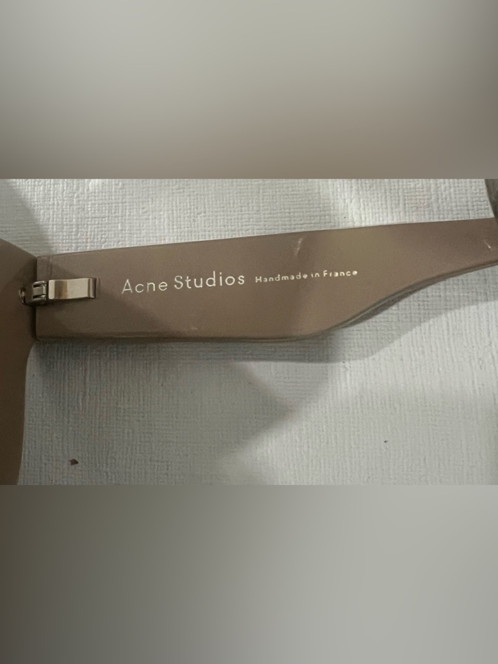 Acne Sunglasses in Taupe Brown - Picture 2 of 2